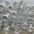 Organosilicon treatment filter bag support cage